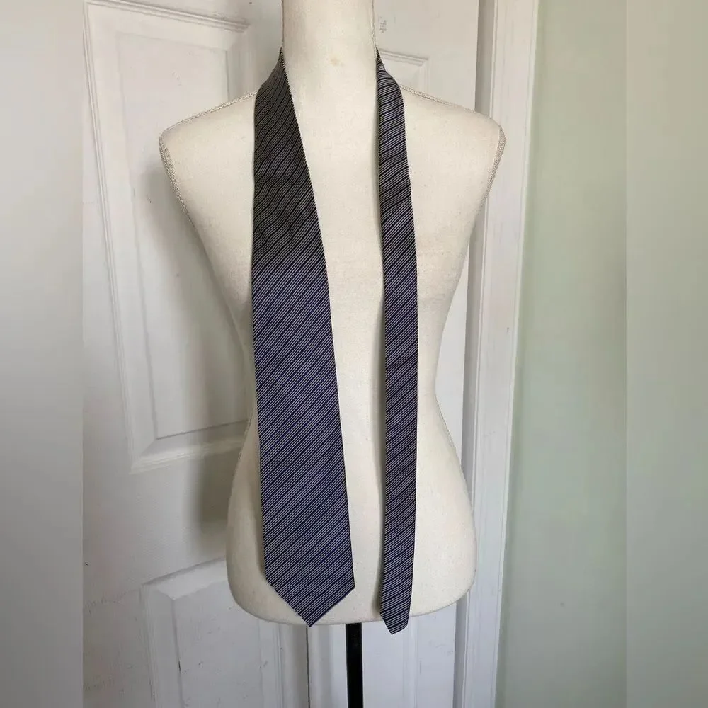 Vintage Lauren Ralph Lauren Striped Designer Luxury Tie